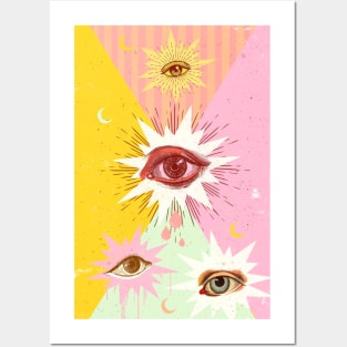 ALL EYES Posters and Art